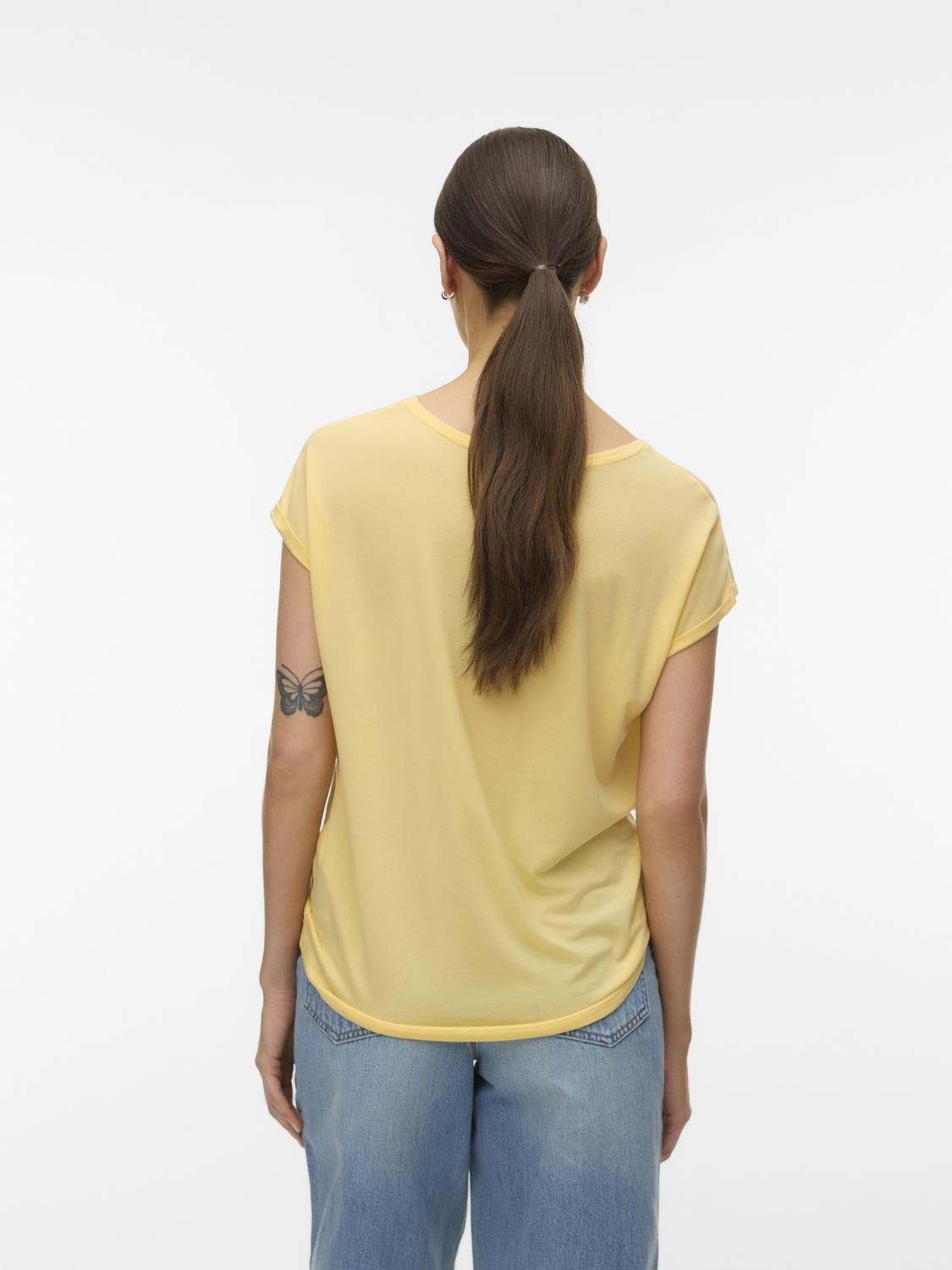 VMAVA T-Shirt - Golden Haze - VERO MODA & VILA Bergvik